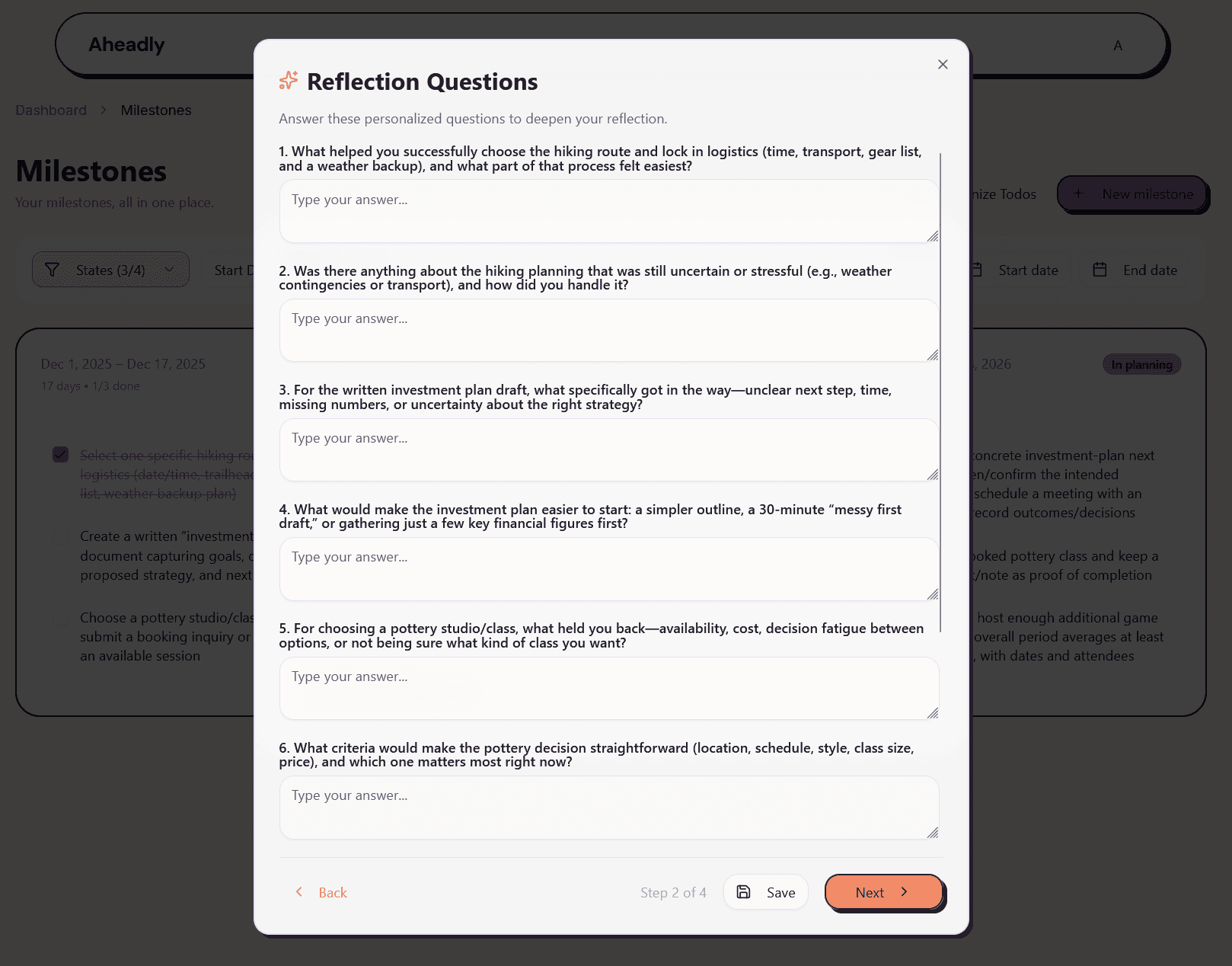 Reflection that turns setbacks into better plans